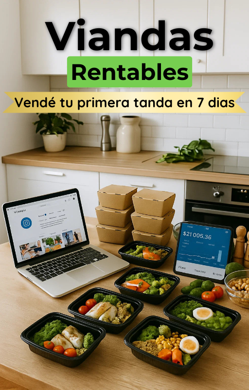 🍲 Viandas Rentables + KitPro + 6 Bonus.
